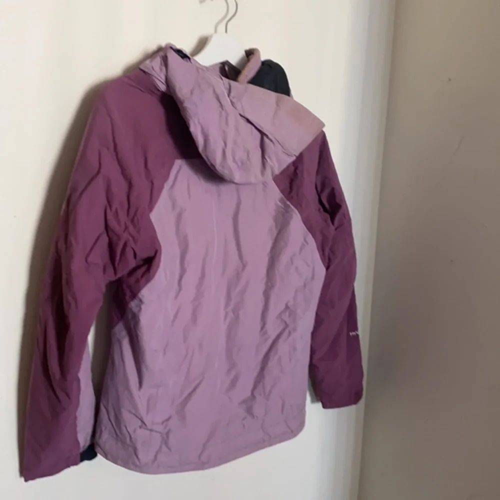 The north face 2 tones purple coat jacket size small - Picture 7 of 7